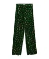 Dries Van Noten Pattern Casual Pants In Black