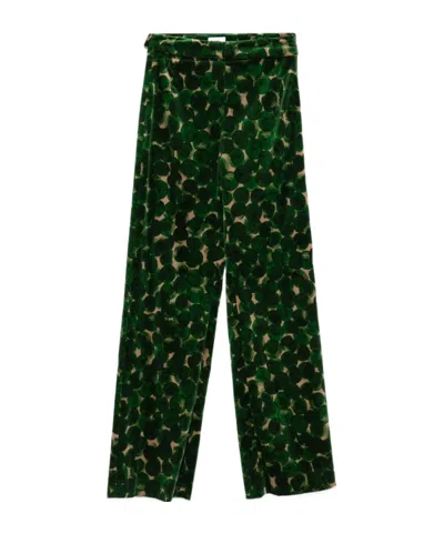 Dries Van Noten Pattern Casual Pants In Black