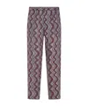 Dries Van Noten Parkino Patterned Pants In Gray
