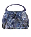 Dries Van Noten Pattern Handbag In Blue