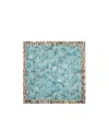 Dries Van Noten Fallyn Printed Silk-satin Scarf In Blue