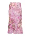 Shop Dries Van Noten Pattern Skirt In Pink