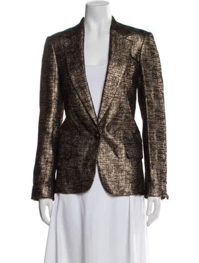 Pre-owned Dries Van Noten Patterned Blazer W/ Tags In Multi