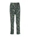 Dries Van Noten Patterned Casual Pants In Black