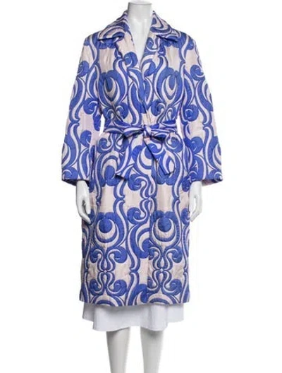 Pre-owned Dries Van Noten Patterned Coat In Multi