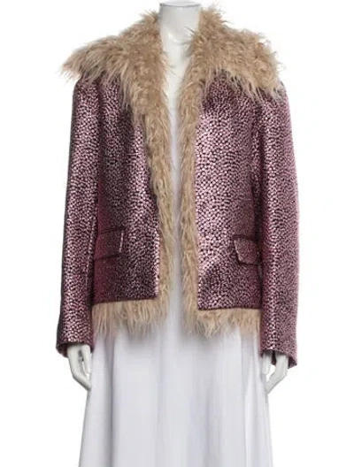 Pre-owned Dries Van Noten Patterned Jacket In Multi