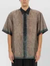 Dries Van Noten Cassidye Silk Shirt In Multi