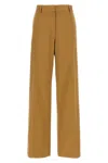 Dries Van Noten 'paxy' Wide Leg Trousers With Front Crease