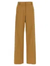 Dries Van Noten 'paxy' Wide Leg Trousers With Front Crease