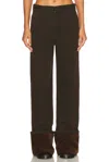 Dries Van Noten Paxy Pants In Brown