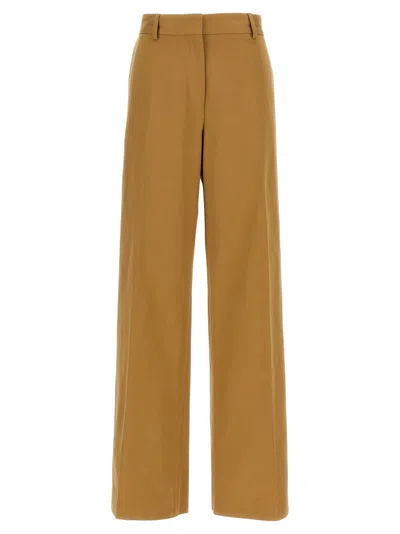 Dries Van Noten Paxy Trousers In Gold