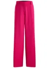 Dries Van Noten Paxy Straight-leg Mohair Wool Pants In Pink