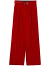 Dries Van Noten Peaches Bis Trousers By  In Red