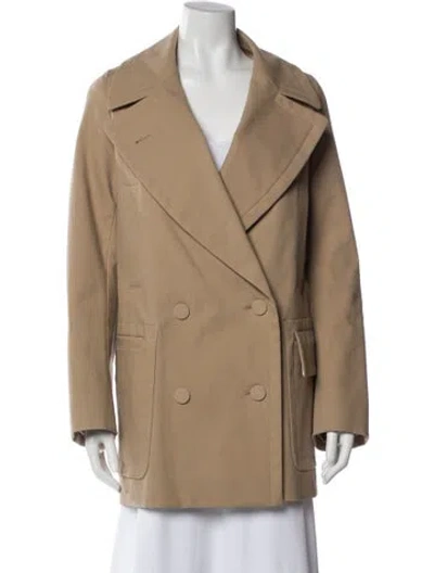 Pre-owned Dries Van Noten Peacoat In Neutral