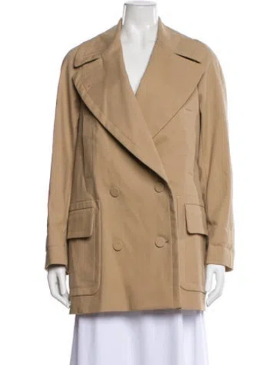 Pre-owned Dries Van Noten Peacoat In Neutral