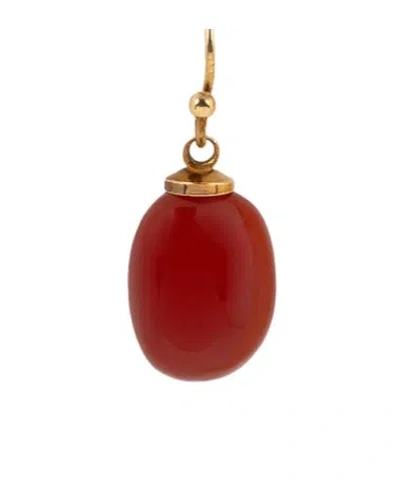 Dries Van Noten Pendant Earrings In Red
