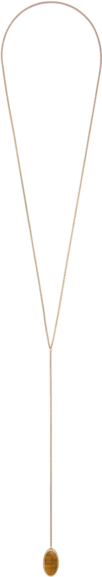 Dries Van Noten Pendant Necklace In Purple