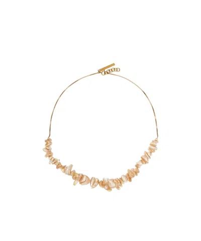 Dries Van Noten Pendant Necklace In Gold