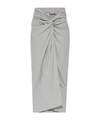 DRIES VAN NOTEN DRIES VAN NOTEN HIGH WAIST DRAPED SKIRT