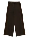 Dries Van Noten Women Penn Cotton Trousers In Brown