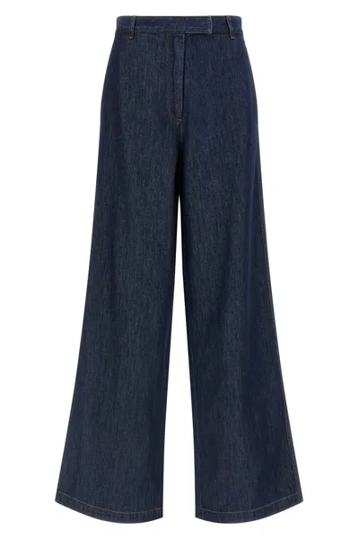 Dries Van Noten 'penn Den' Jeans In Blau