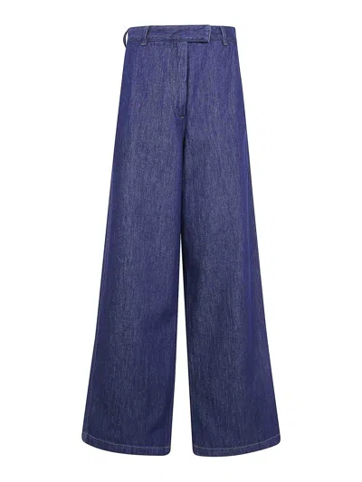 Dries Van Noten Penn Mid Weight Denim In Blue