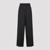 Dries Van Noten Patterned Trousers Featuring Belt Loops In Black