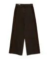 Dries Van Noten Women Penn Cotton Trousers In Brown