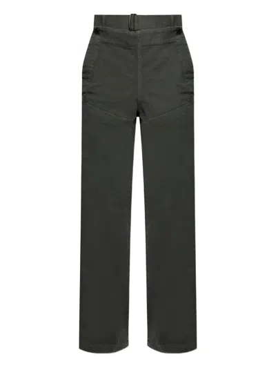 DRIES VAN NOTEN PENNINE STRAIGHT LEG COTTON TROUSERS