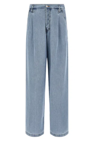 Dries Van Noten Penning Den Jeans In Blue