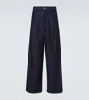 Dries Van Noten Penning High-rise Wide-leg Jeans In Blue