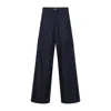 Dries Van Noten Penning High-rise Wide-leg Jeans In Blue