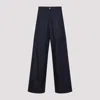 Dries Van Noten Penning High-rise Wide-leg Jeans In Blue