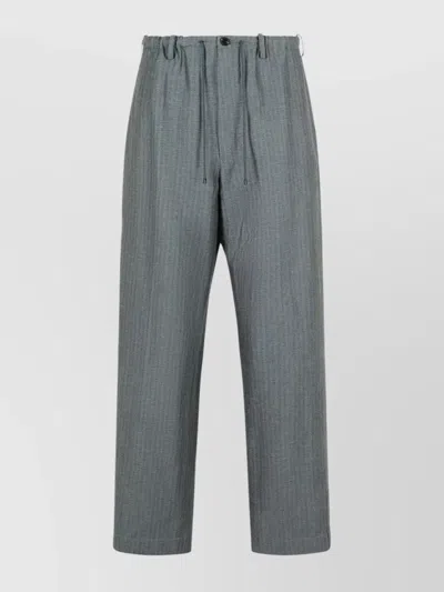 DRIES VAN NOTEN 'PENNY' LINEN BLEND TROUSERS