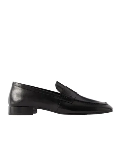 Dries Van Noten Penny Slip-on Flat Shoes In Black
