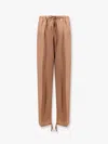 Dries Van Noten Straight Leg Trousers Elastic Waistband