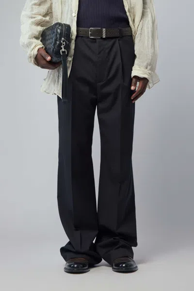 Dries Van Noten Short Sleeve Cotton Shirt In Black