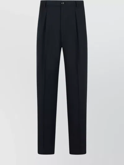 DRIES VAN NOTEN 'PENRUD' STRAIGHT WOOL PANTS