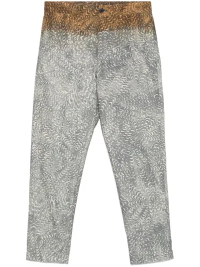 Dries Van Noten Penwick Trousers In Grey