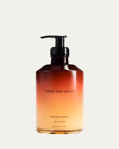 Dries Van Noten Pepper & Rose Body Lotion, 12.2 Oz. In Transparent
