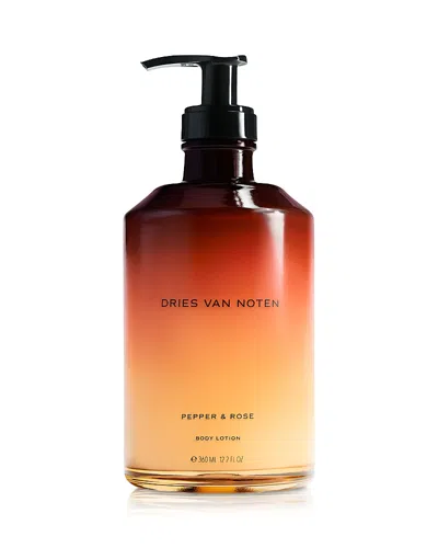 Dries Van Noten Pepper & Rose Body Lotion 12.2 Oz. In Orange