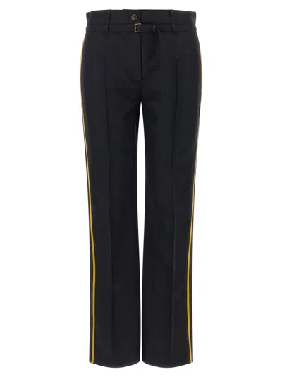 Dries Van Noten Persy Tape Trousers In Black