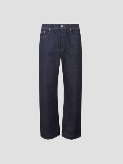 Dries Van Noten Peyter 3384 M. W. Pants In Blue