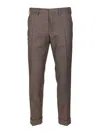 Dries Van Noten Brown Pleated Trousers In Brown