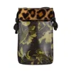 Dries Van Noten Phone Case In Khaki In Khaki
