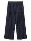 Dries Van Noten Elastic Waist Jeans In Blue