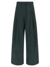 Dries Van Noten Comfortable Trousers With Elastic Waistband And Back Pocket In Black