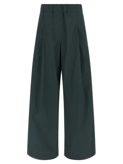 DRIES VAN NOTEN PILA PANTS GREEN
