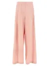 Dries Van Noten Trousers Featuring Back Pocket And Wide Leg In Pink