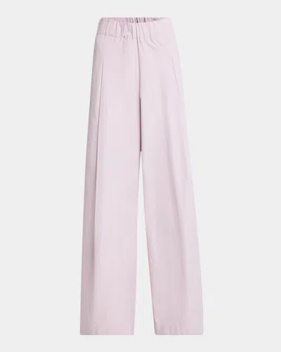 Dries Van Noten Pila Pleated Wide-leg Pull-on Pants